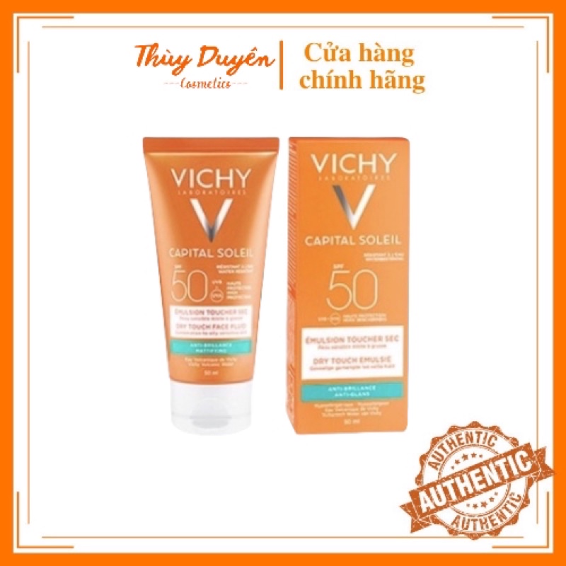 Kem Chống Nắng Vichy Capital Soleil SPF50 50ml-kem chống nắng vichy chính hãng