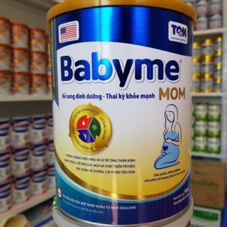 Sữa Babyme MOM hộp 900g + quà