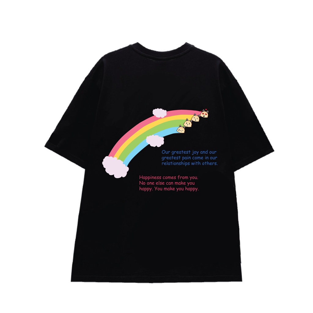 TARBO TEE EMOJI ÁO THUN TAY NGẮN NAM NỮ Outfit Cotton 4 Chiều Local Brand