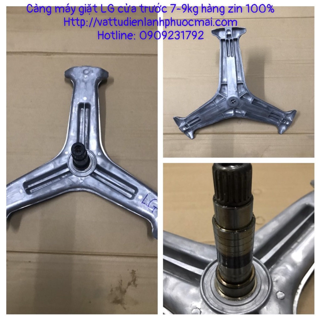 CÀNG MÁY GIẶT LG CỬA TRƯỚC 7KG - 9KG ZIN 100% PHƯỚC MÃI