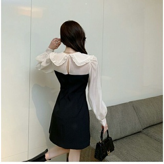 [Có sẵn] Đầm chữ A basic ullzang