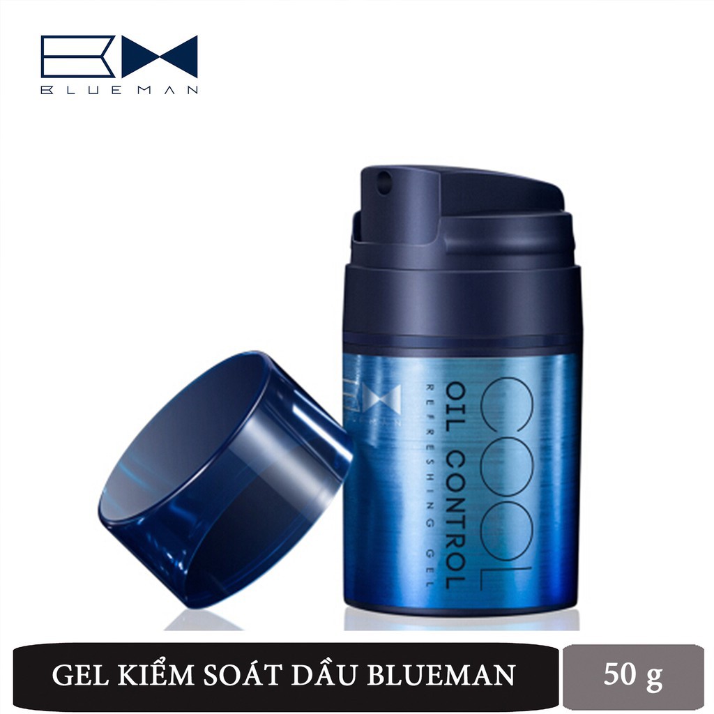 Kem dưỡng da BLUEMAN cấp ẩm kiềm dầu cho nam 50g