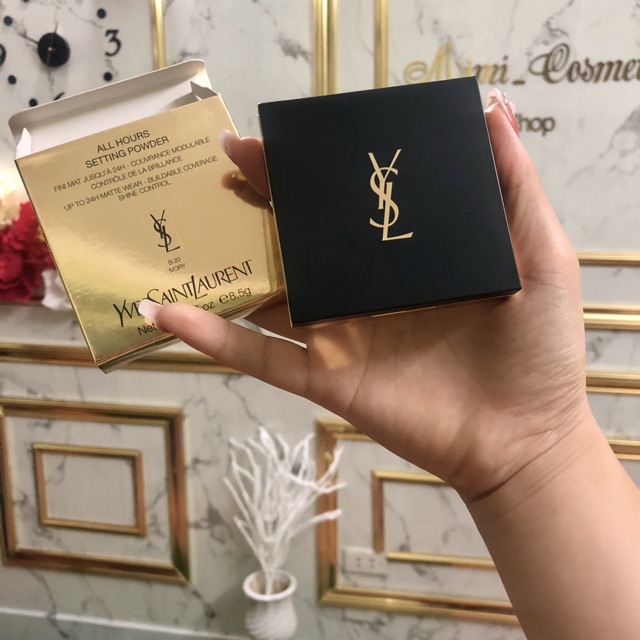 Phấn Phủ Nén Yves Saint Laurent Encre de Peau All Hours Setting Powder Poudre