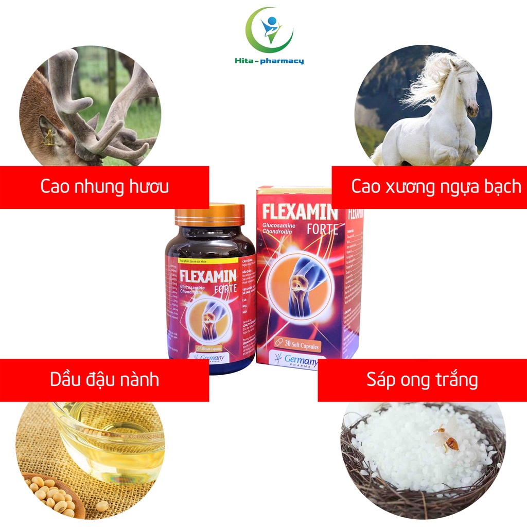 Viên xương khớp FLEX - AMIN giúp giảm đau nhức xương khớp ,tái tạo sụn khớp