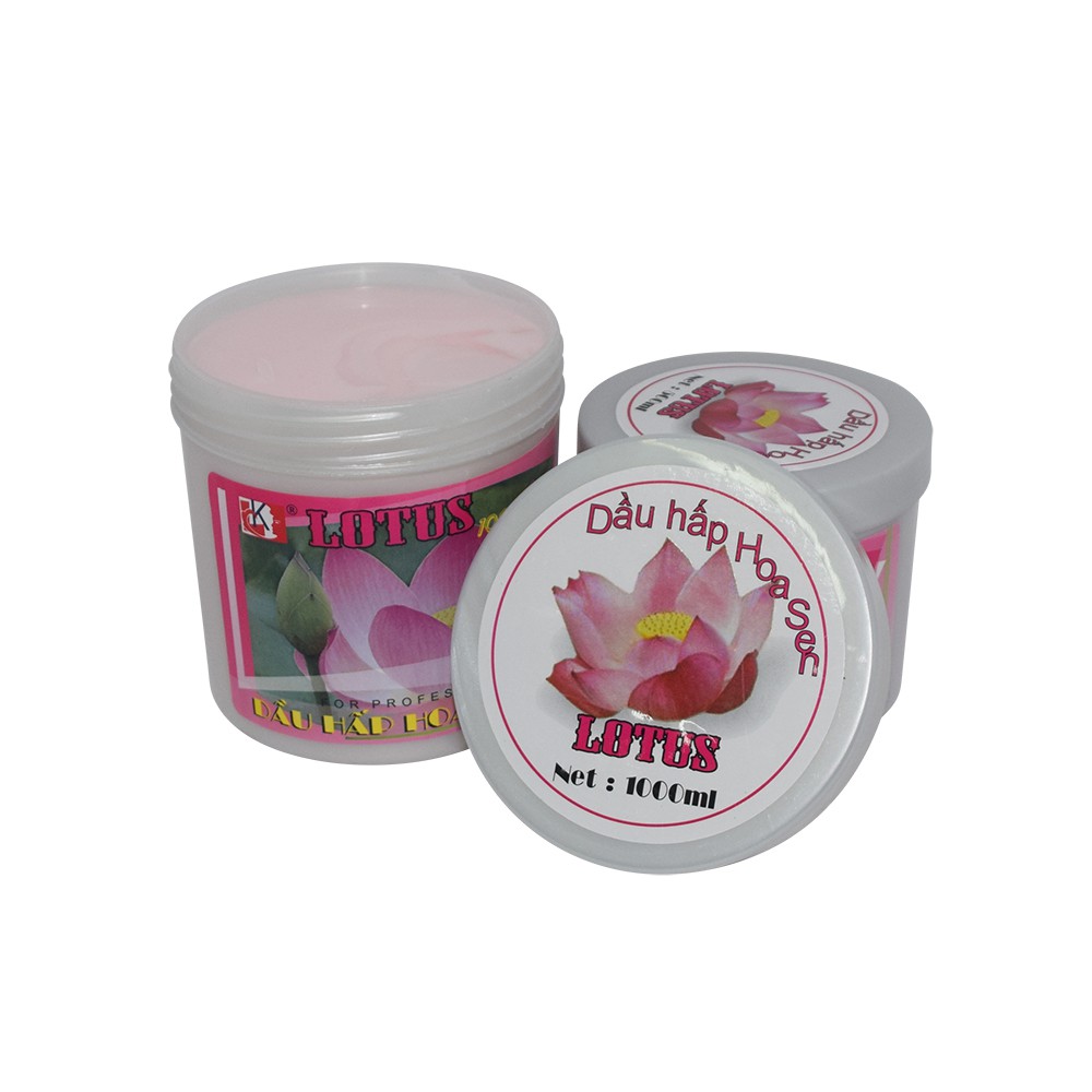Dầu hấp dưỡng tóc Hoa Sen 500ml - 1000ml ( Lotus Repair Hair Treatment 500ml - 1000ml) | BigBuy360 - bigbuy360.vn