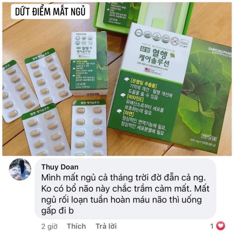 BỔ NÃO GINKGO SAMSUNG