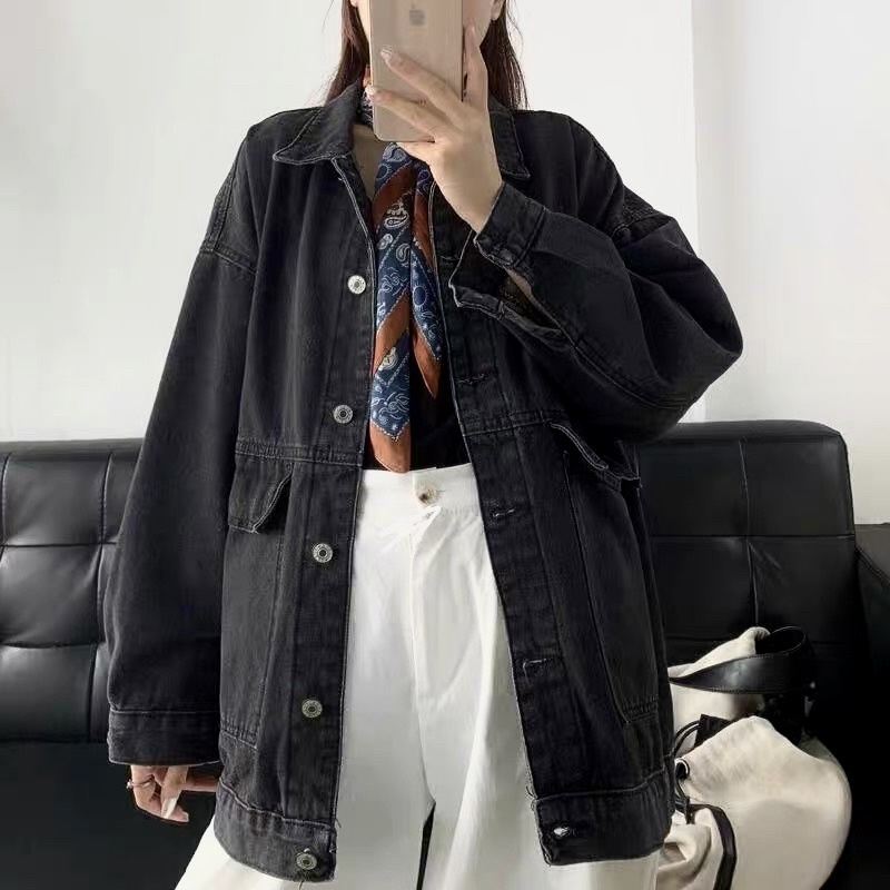 [SẴN] Áo Khoác bò Oversize | Áo Khoác Jeans Nam Nữ ( Kèm ảnh thật tự chụp và Feedback khách mặc)