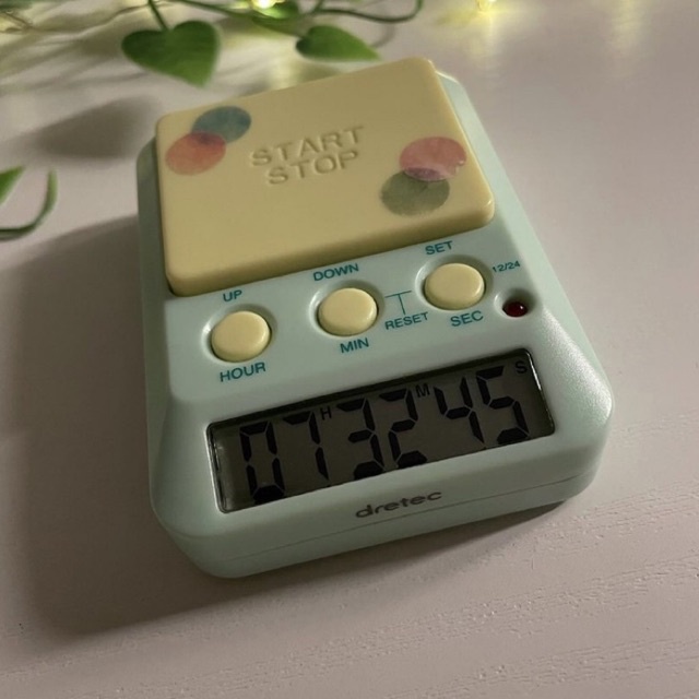 Đồng hồ học tập bấm giờ D-Day hai tông màu Dretec