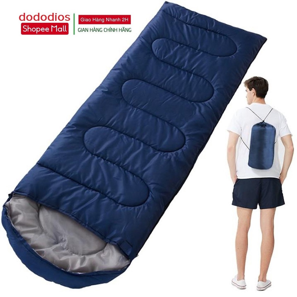 Túi ngủ văn phòng tiện dụng (Giặt không bị vón cục), dùng cả khi cắm trại, du lịch, dã ngoại - Chính hãng DODODIOS