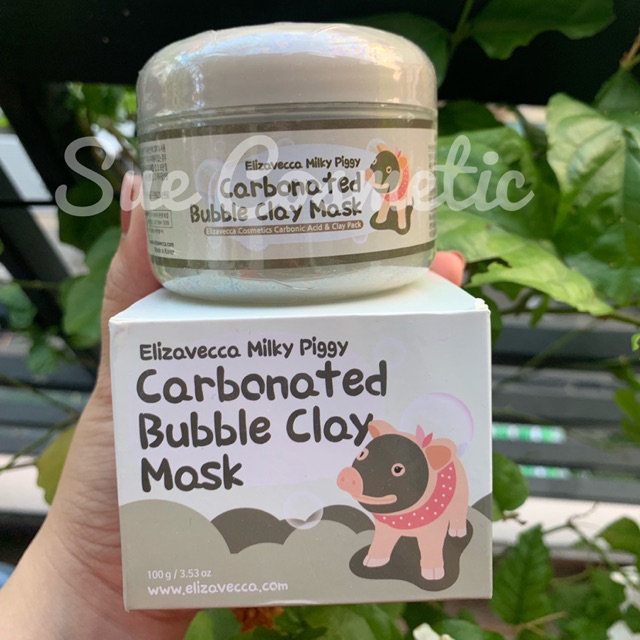 Mặt Nạ Thải Độc, Khử Chì Bì Heo Carbonated Bubble Clay Mask
