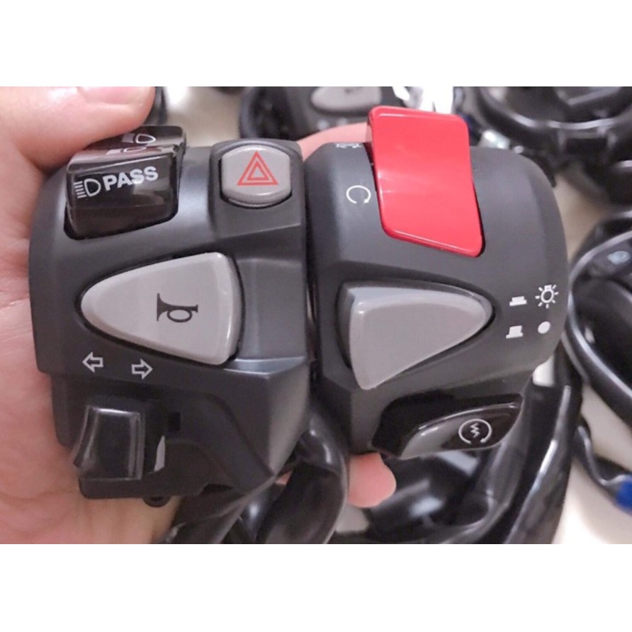 Cùm CB650F và cùm PCX chính hãng gắn Vario Click Sonic Satria