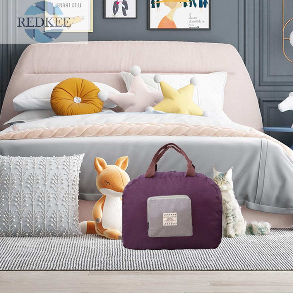 Túi Đựng Quần Áo/ Giày Dép Bằng Vải Oxford Tiện Dụng Khi Đi Du Lịch