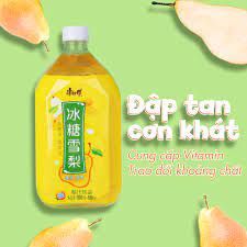 Nước Lê Đường Phèn Đài Loan chai 1l - Superbox Shop