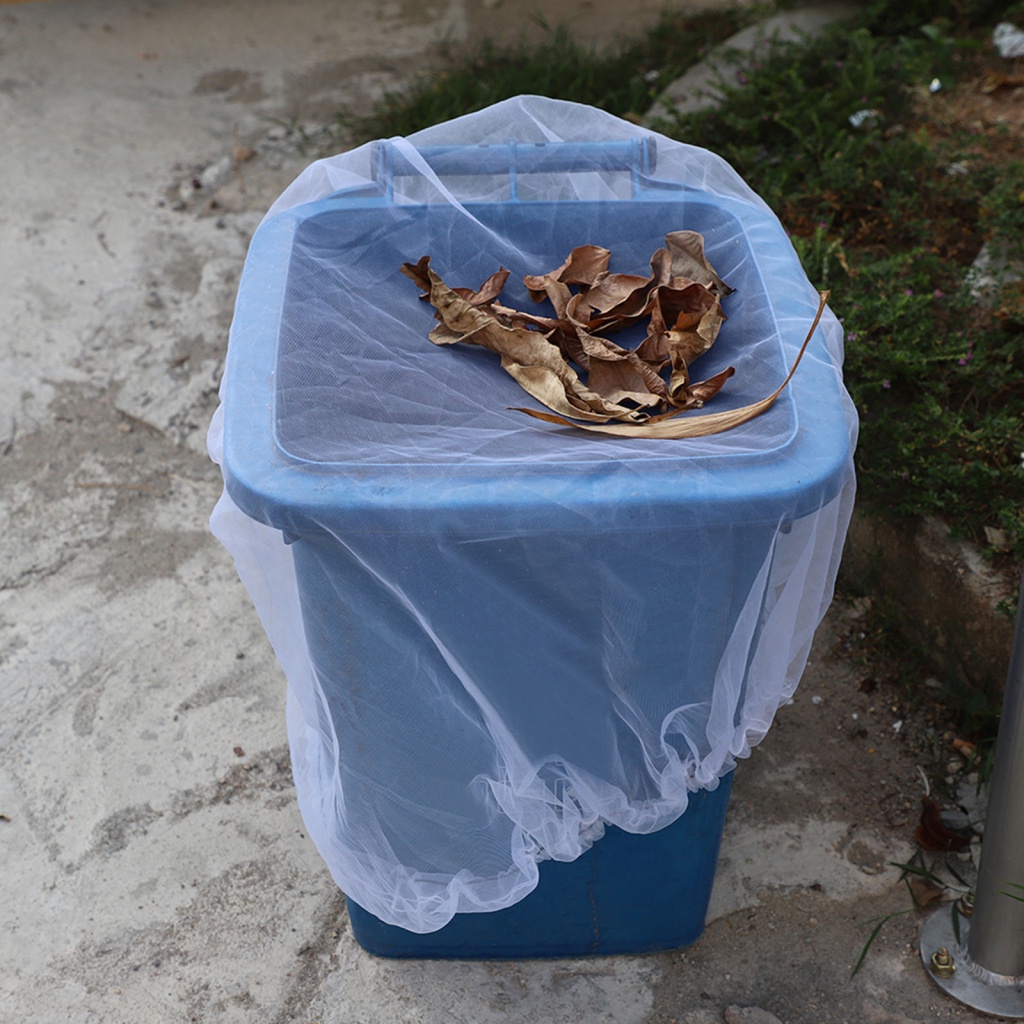 Vỏ Lưới Polyester Bọc Xô Nước Chống Mưa Chống Muỗi Đường Kính 83cm