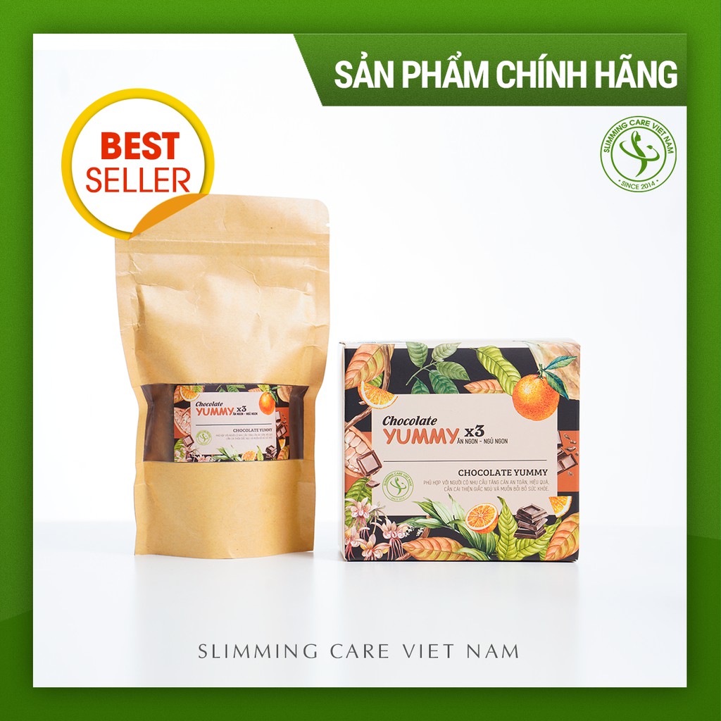 [CHÍNH HÃNG] SLIMMING CARE CHOCOLATE YUMMY X3 - TĂNG CÂN AN TOÀN, HIỆU QUẢ, DỄ DÀNG