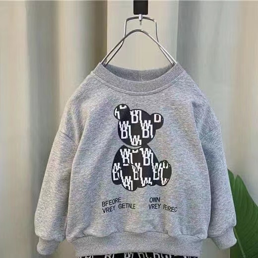 Bộ Quần Áo Sweater Dài Tay Thời Trang Xuân Thu 2021 Cho Bé