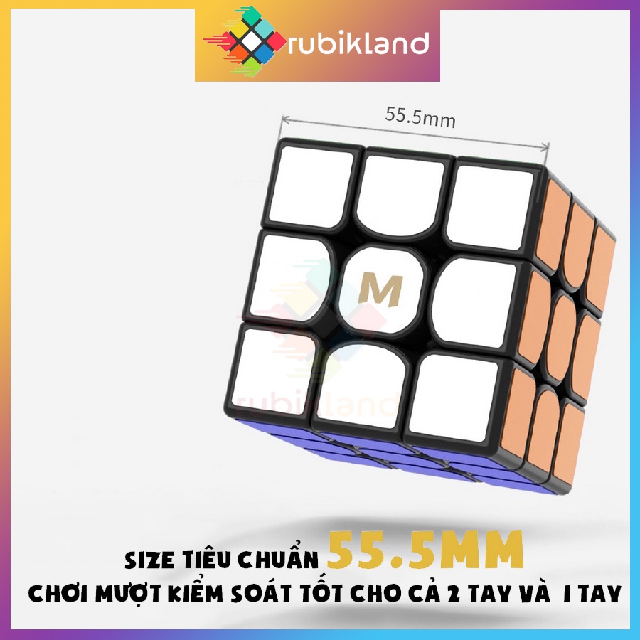 Rubik 3x3 YJ MGC 3 Elite M MGC3 Elite 3x3 M Nam Châm Dòng Cao Cấp Flagship Rubic 3 Tầng Đồ Chơi Trí Tuệ Trẻ Em