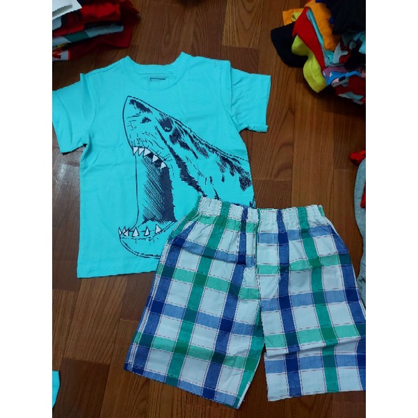 Bộ bé trai size đại  quần kaki, áo thun