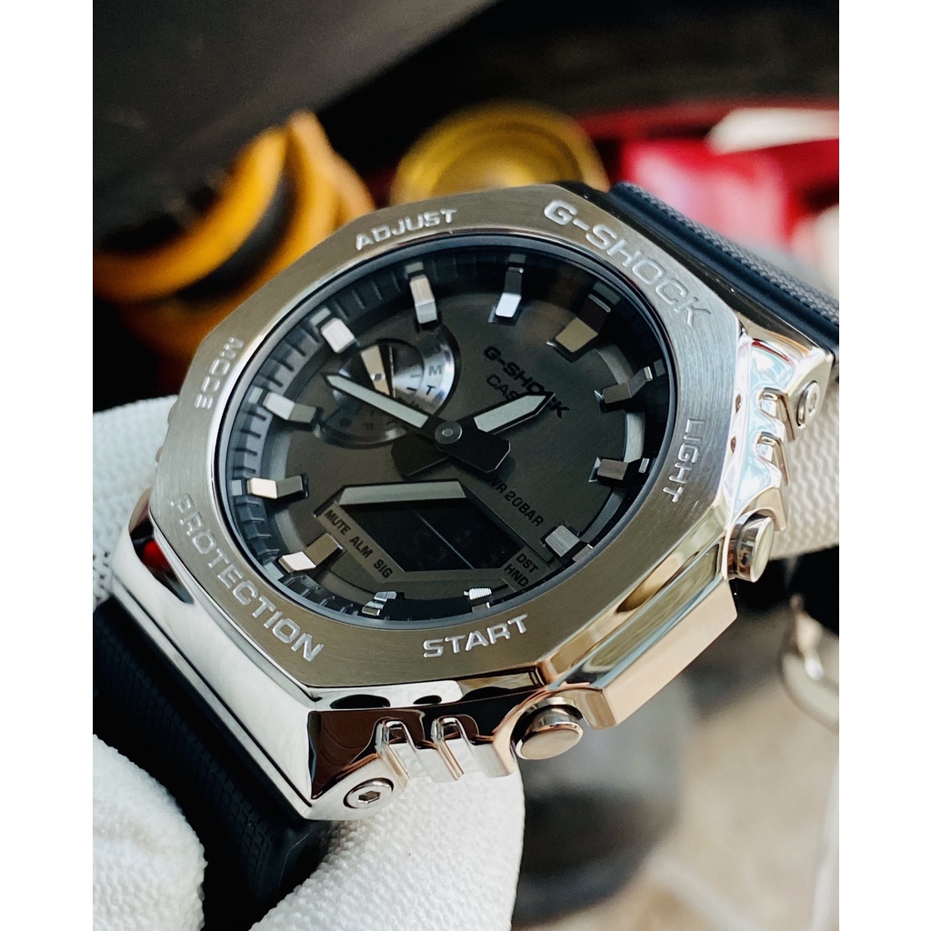 Đồng hồ nam g-shock gm-2100-1 new model 2022 , chính hãng full box