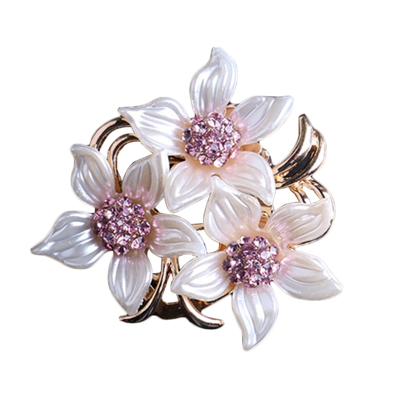 Trâm Cài Áo Hình Hoa Bằng Hợp Kim Đơn Giản Đa Năng Mới Cho Nữ