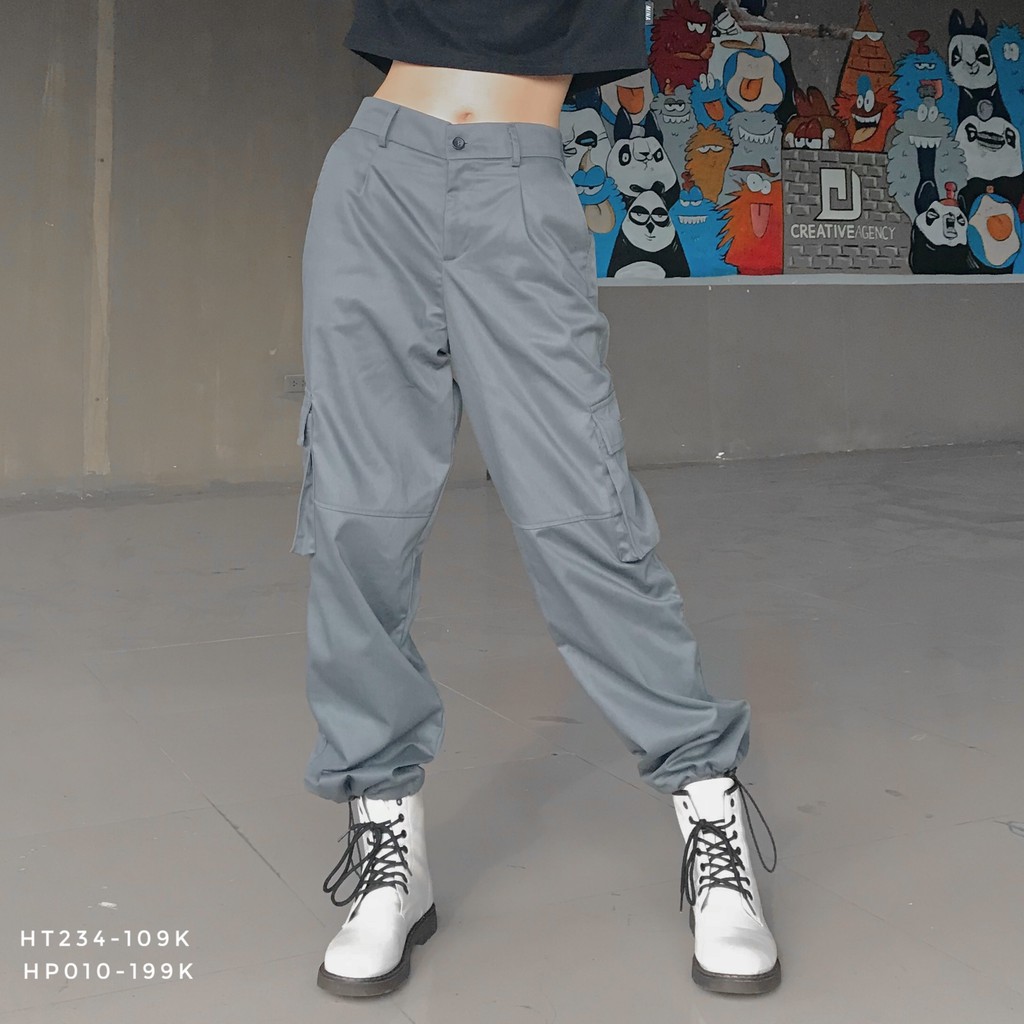 Quần Jogger Đen nữ HP010 MINA STUDIO | BigBuy360 - bigbuy360.vn