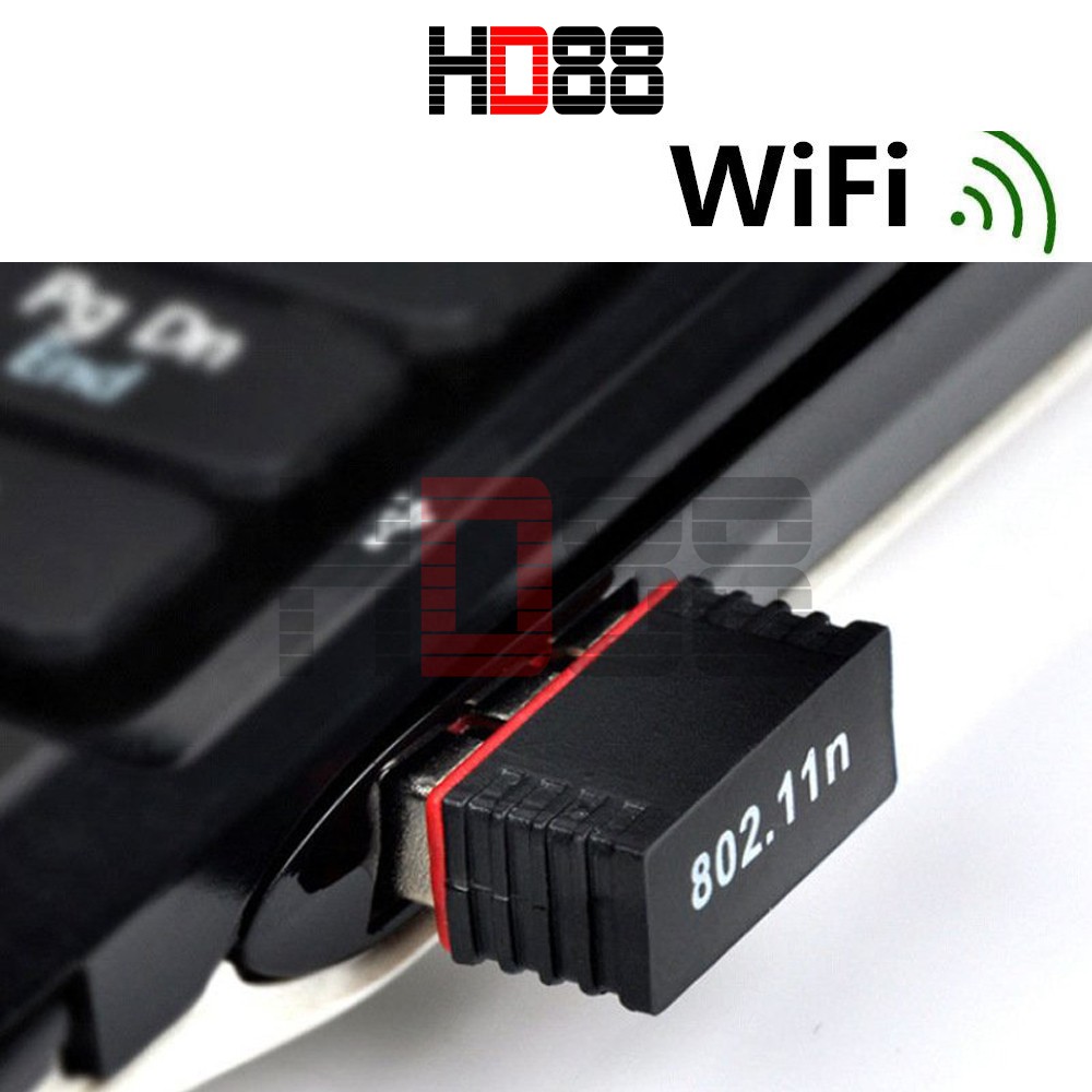 USB Wifi 802.11N không dây Thu sóng wifi cho máy tính , laptop HD88 - A07