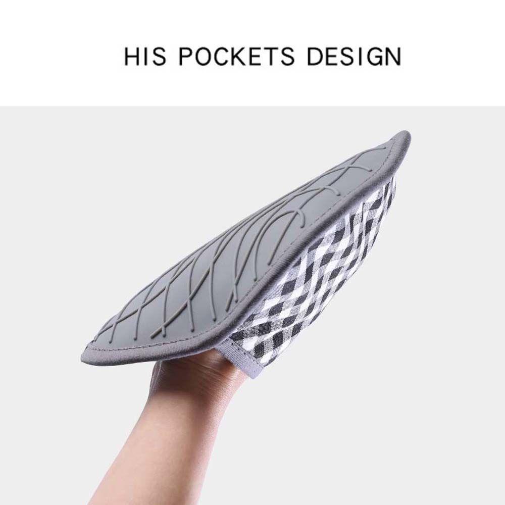 Găng Tay Nhấc Nồi Bằng Silicone Chịu Nhiệt Chất Lượng Cao Tiện Dụng