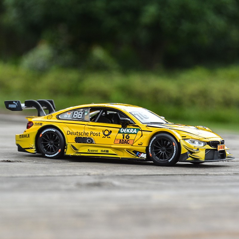 Mô hình xe hơi Bmw M4 Dtm tỉ lệ 1: 32 cao cấp