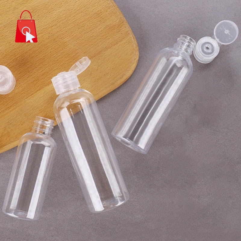 Chai Nhựa Trong Suốt 30ml / 50ml / 100ml Dùng Đựng Mỹ Phẩm Du Lịch Tiện Dụng JP1