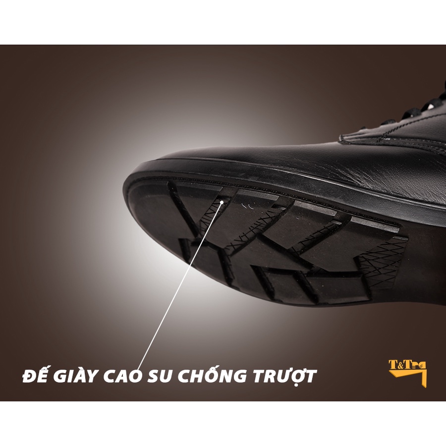 [ 8CM ] Giày Độn Nam T&amp;TRA T100Đ