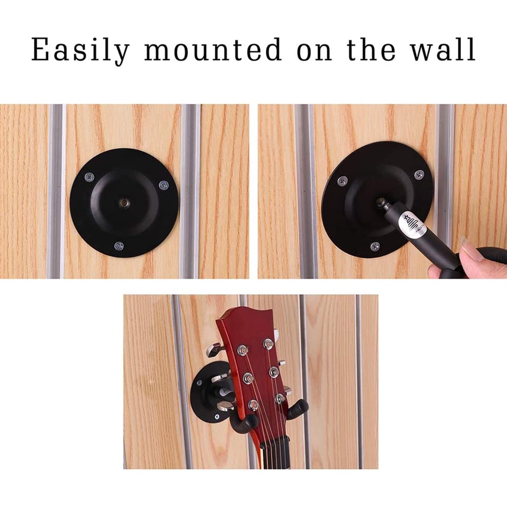 Gắn Tường Giá Đỡ Guitar Chuyên Dụng Cho Đàn Guitar Bass Ukulele Mandolin