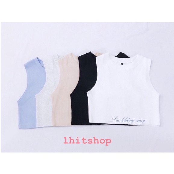 Áo Croptop LISA Nữ Ulzzang 1hitshop (KIỂU: KHÔNG MAY LAI) | BigBuy360 - bigbuy360.vn