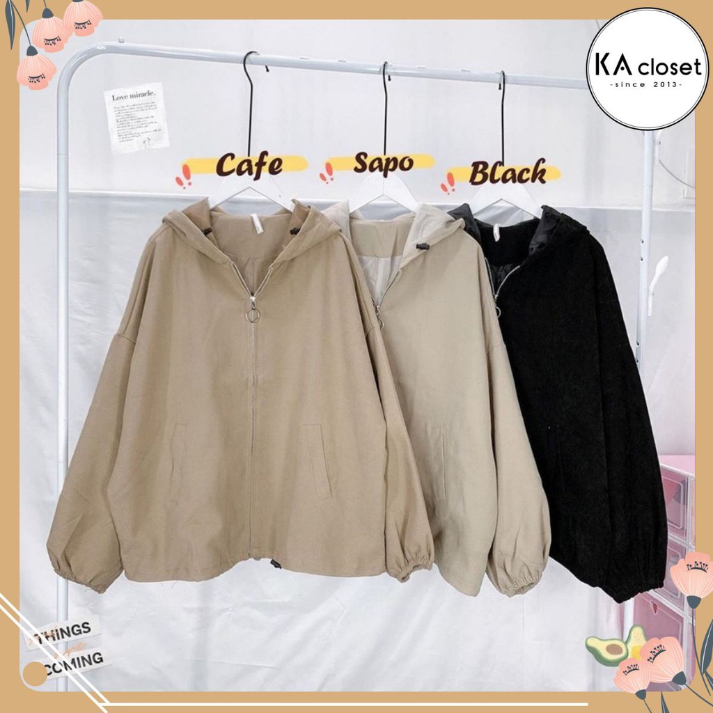 🆕 Áo kaki 2 lớp KA 💖FREESHIP💖 hottrend 3 màu Vàng Đen Sữa, tay bồng siêu to