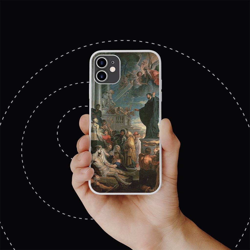 Ốp điện thoại phiên tòa phong cách phục hưng cho iphone 6 - iphone 13 PHG20210130