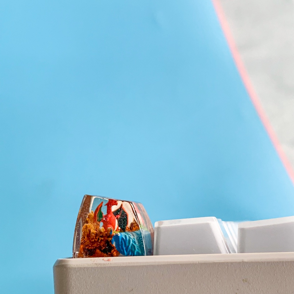 Nút bàn phím cơ máy tính - Artisan keycap - Pokemon Keycap - Resin keycaps