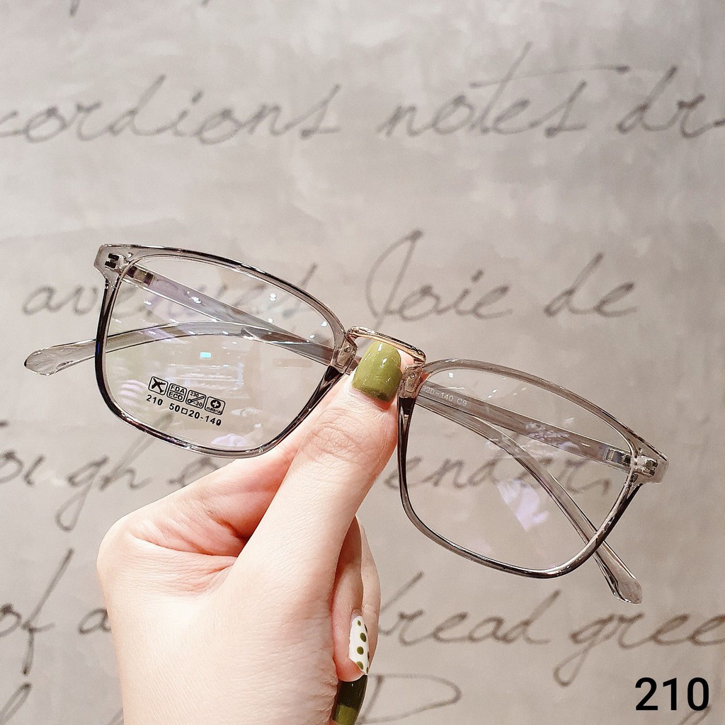 Gọng Kính Cận Thời Trang Nữ Hàn Quốc 210 Gọng Nhựa Dẻo | BigBuy360 - bigbuy360.vn