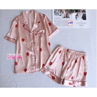 Pijama Lụa Cộc Tay Y39