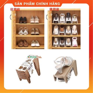 [FREESHIP TỪ 200K] Kệ để giày dép cất gọn Nhật Bản