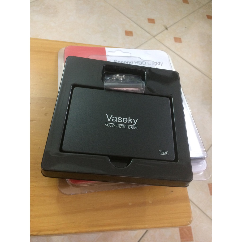 [Combo]Ổ cứng SSD 2.5 inch Vaseky V800 120GB và Caddy bay | WebRaoVat - webraovat.net.vn