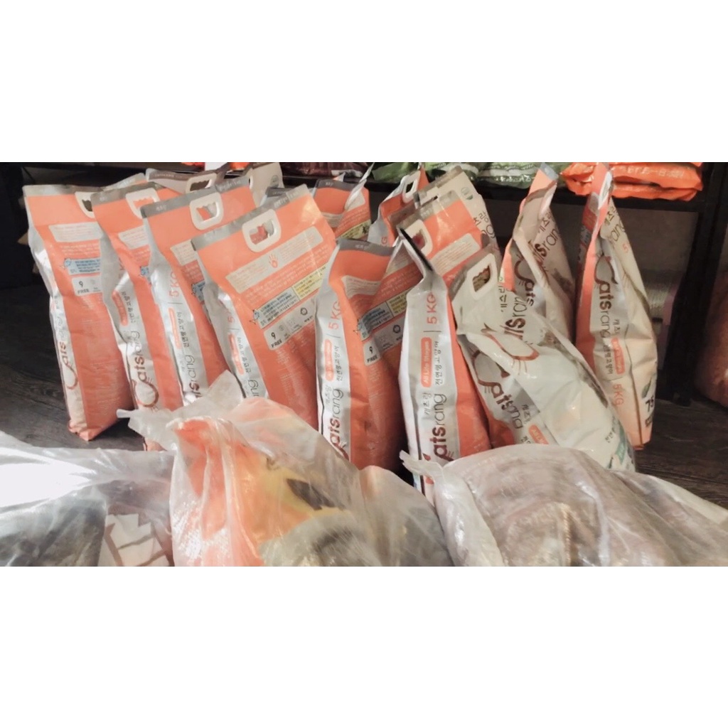 Thức ăn hạt khô cho mèo hạt Catsrang 5kg nhập khẩu Hàn Quốc