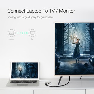 Cáp Mini DisplayPort ra HDMI + VGA Cao Cấp UGREEN