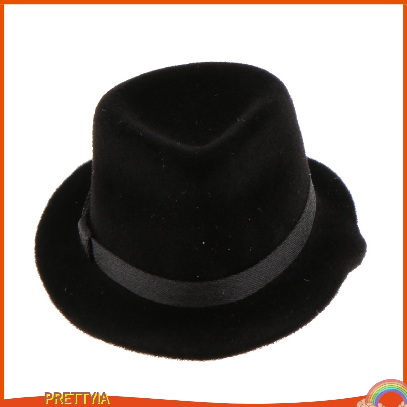 Mô Hình Nón Quý Ông Màu Đen Tỉ Lệ 1 / 6 Cho Mô Hình 12 "