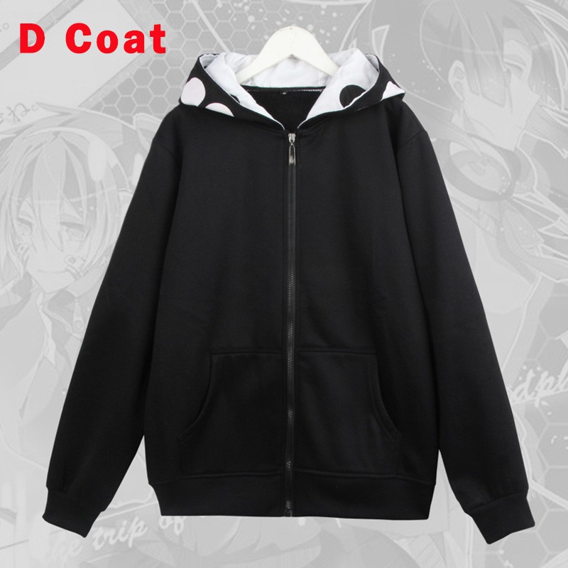 hoodie áo Áo khoác nam tay dài có nón in hình phong cách Anime kagerou project