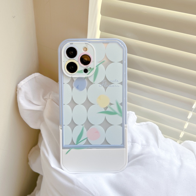 Ốp lưng iphoneỐp Điện Thoại  Kèm Giá Đỡ Tàng Hình Họa Tiết Hoạt Hình Dễ Thương Cho iphone 14 / 13Pro 12 / xs / 6 / 7 / 8PLUSDinuo case