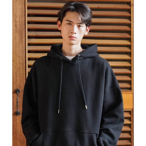 Áo hoodie trơn unisex JEMUT Chính Hãng Hàn Quốc