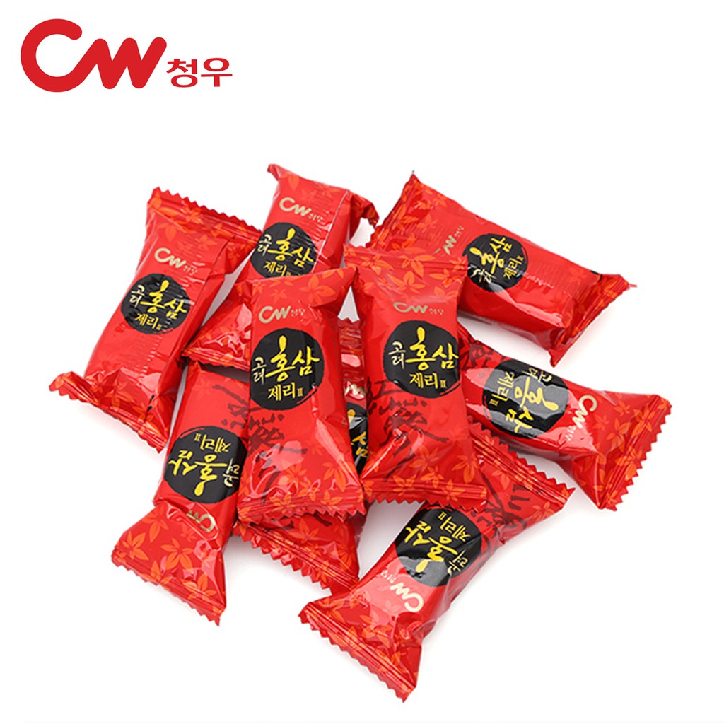 KẸO HỒNG SÂM MỀM KOREAN RED GINSENG JELLY CW 400 GRAM