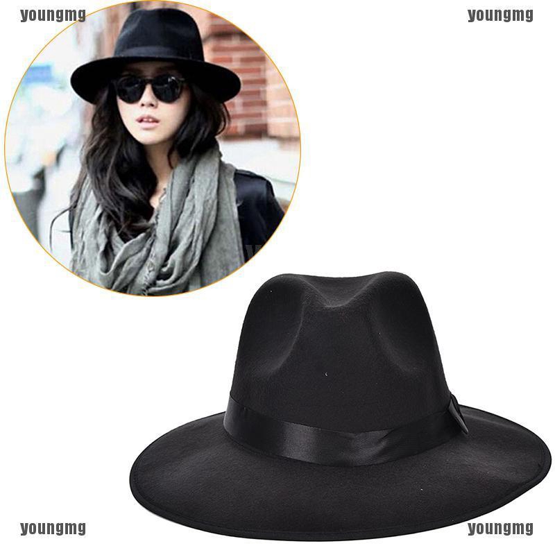 [YG] Mũ Phớt Vintage Fedora Cho Nam Và Nữ