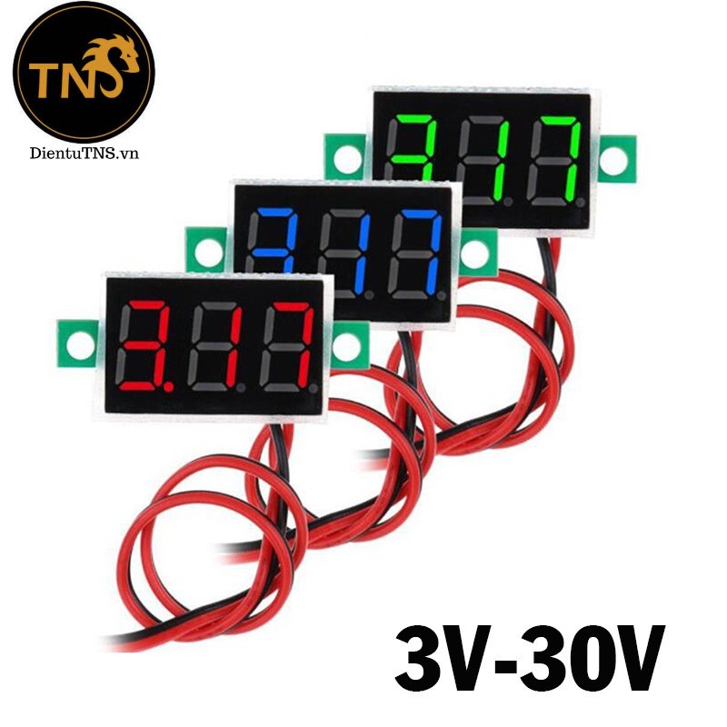 TNS. Led báo volt DC4.5V-30V