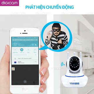 Camera IP wifi Yoosee 720p 1.0mpx