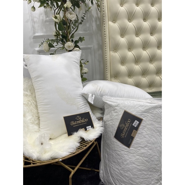 COMBO 2 ruột gối đầu bambilo cao cấp size 45*65 và 50*70cm
